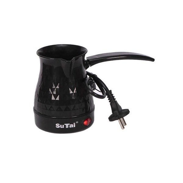 Sutai ST-009 Ηλεκτρικό Μπρίκι 800W με Χωρητικότητα 800ml Μαύρο