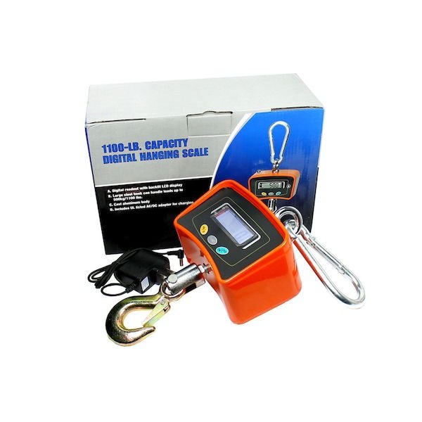 Ηλεκτρονική Επαγγελματική Κρεμαστή Ζυγαριά με Ικανότητα Ζύγισης 500kg και Υποδιαίρεση 100gr 21588970