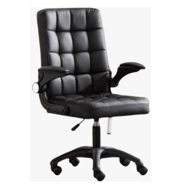 OEM Καρέκλα Γραφείου-Gaming Chair YT-017 Μαύρη Δερμάτινη
