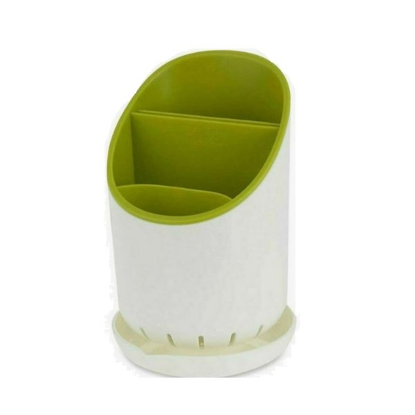 8 Στραγγιστήρι για Μαχαιροπίρουνα Πλαστικό σε Λευκό Χρώμα 19x12cm 15814_Z