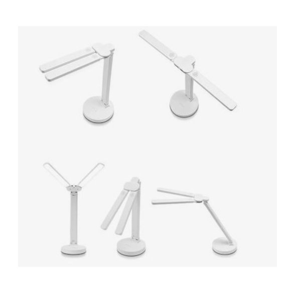 Επαναφορτιζόμενο LED Φωτιστικό Γραφείου σε Λευκό Χρώμα 744663