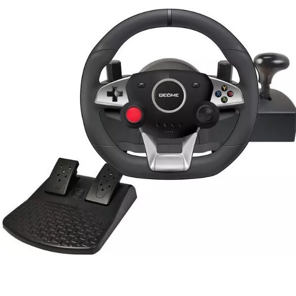 26 Alucard NS-9887 Τιμονιέρα με Μοχλό Ταχυτήτων και Πετάλια για PC / PS3 / PS4 / Switch / XBOX 360 / XBOX One