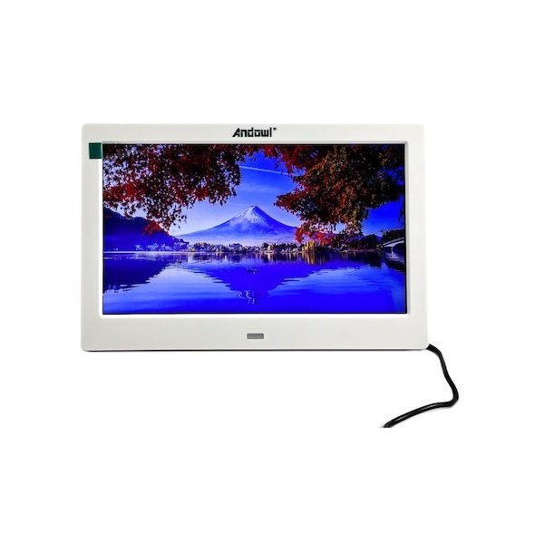 Andowl Q-L211 Ψηφιακή Κορνίζα 10" Ανάλυσης 1280x800 Λευκή