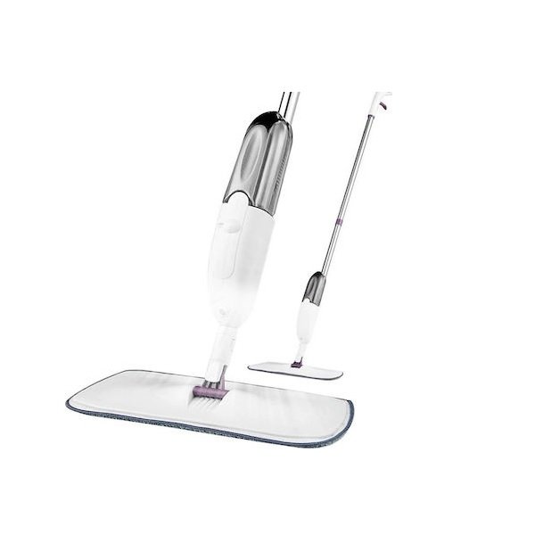 11 Andowl Περιστρεφόμενη Σφουγγαρίστρα με Σπρέι Ψεκασμού και Μικροίνες Λευκό Q-TB31 31999671