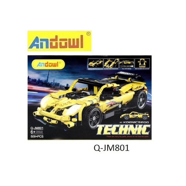 Andowl Q-JM801 Τηλεκατευθυνόμενο Αυτοκίνητο Κίτρινο 40388743