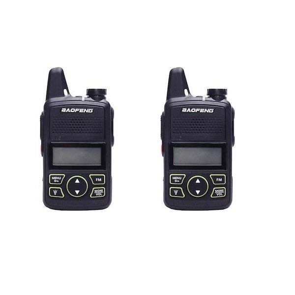 Baofeng BF-T1 Ασύρματος Πομποδέκτης PMR 1.5W με Μονόχρωμη Οθόνη Σετ 2τμχ 48144391