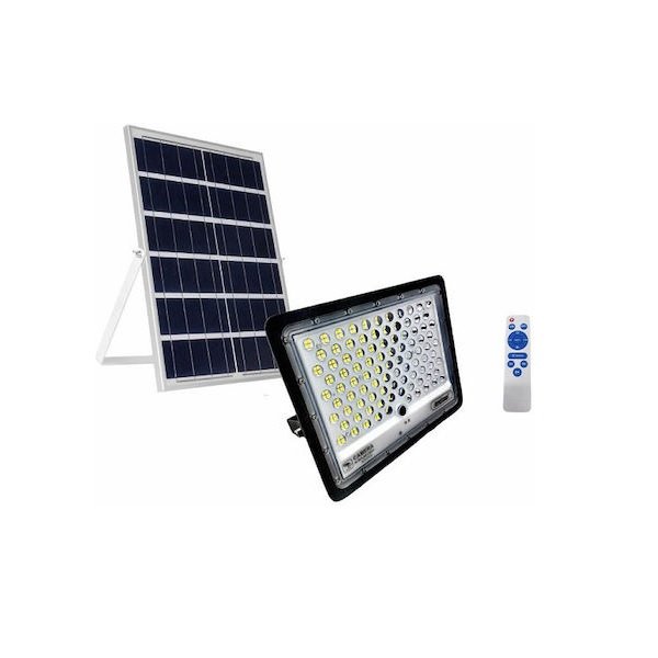 23 Andowl Q-SX77 Ηλιακός Προβολέας LED 450W Ψυχρό Λευκό 6500K WiFi με Αισθητήρα Κίνησης και Τηλεχειριστήριο 43185210