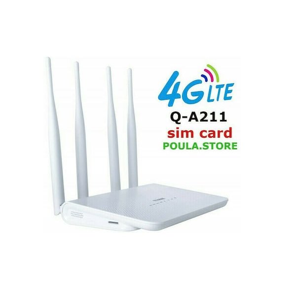Andowl Q-A211 Ασύρματο 3G Mobile Router Wi‑Fi 4 με 3 Θύρες Ethernet 34841471