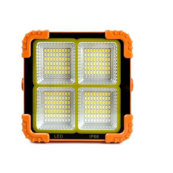 1 Στεγανός Ηλιακός Προβολέας LED 120W Ψυχρό Λευκό 6500K IP66 FO-11-11 43349908