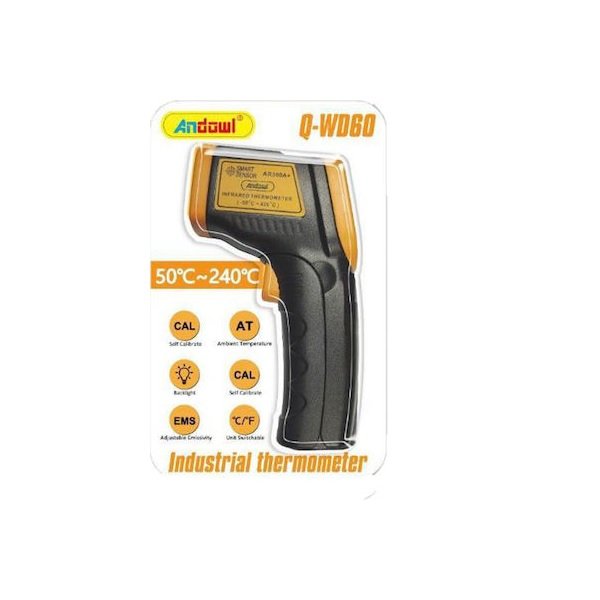 Andowl Q-WD60 Θερμόμετρο Υπερύθρων για Θερμοκρασίες από έως 50°C 52710217