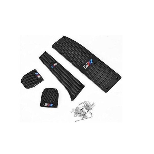 Πεταλίερα αυτοκινήτου 4 τμχ. HW-0241BK μαύρο χρώμα 52145237