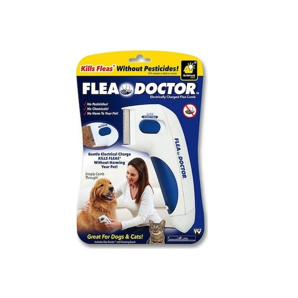 Factory Doctor Ηλεκτρική Χτένα Σκύλων για Αφαίρεση Ψύλλων 24609606