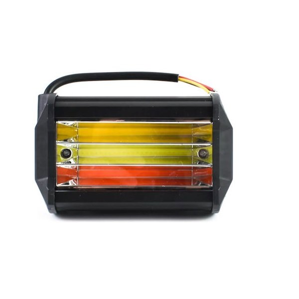 Ορθογώνιος Προβολέας Αυτοκινήτου LED με Λευκό Φωτισμό 1τμχ 8667 49454108