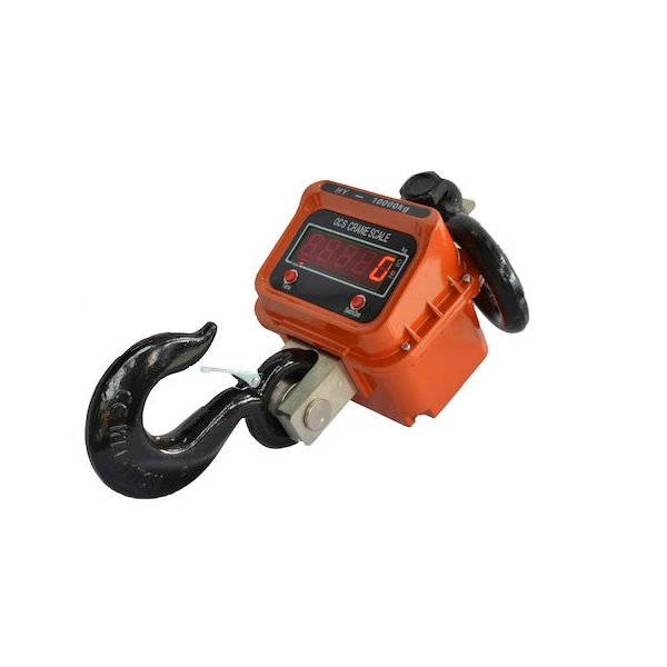 Ηλεκτρονική Επαγγελματική Κρεμαστή Ζυγαριά με Ικανότητα Ζύγισης 10000kg και Υποδιαίρεση 1kg  HY-10000-16359209