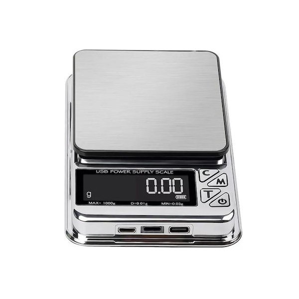 Επαναφορτιζόμενη Ζυγαριά Ακριβείας 0.01g-500g Cd-123 51973570