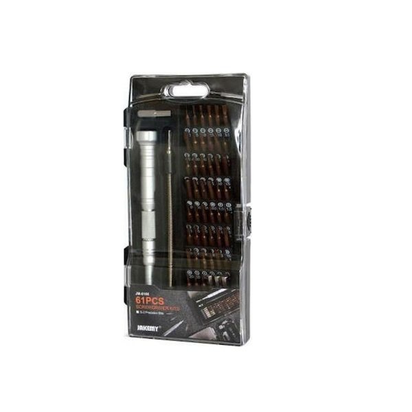 Κατσαβίδι με 61 Μαγνητικές Εναλλασσόμενες Μύτες JM-8166 20570255