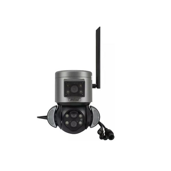 Andowl IP Κάμερα Παρακολούθησης Wi-Fi 4K Αδιάβροχη με Αμφίδρομη Επικοινωνία σε Μαύρο Χρώμα Q-SX921 40312264