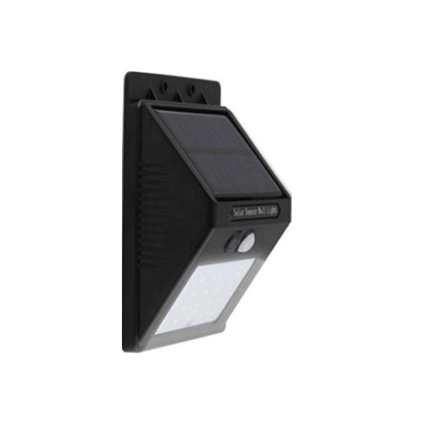 Επιτοίχιο Ηλιακό Φωτιστικό 3W 80lm Ψυχρό Λευκό με Αισθητήρα Κίνησης και Φωτοκύτταρο IP65 SP-2571 28521369
