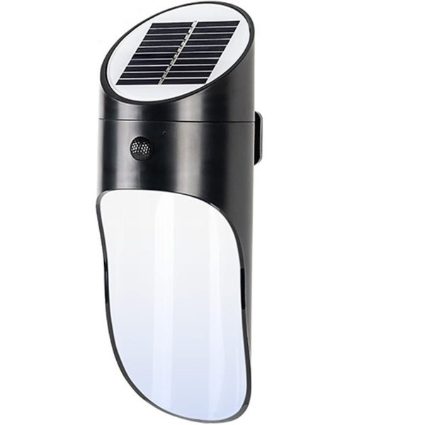 5 Επιτοίχιο Ηλιακό Φωτιστικό Φανάρι 0.37W με Αισθητήρα Κίνησης και Φωτοκύτταρο IP65 B09WVJZ2WJ 50433915