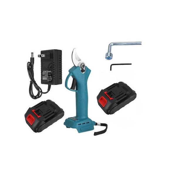 11 Ψαλίδι Κλαδέματος Μπαταρίας 36V με Μέγιστη Διάμετρο Κοπής 25mm Σετ με 2 Μπαταρίες Brushless-BRS-01 30524837