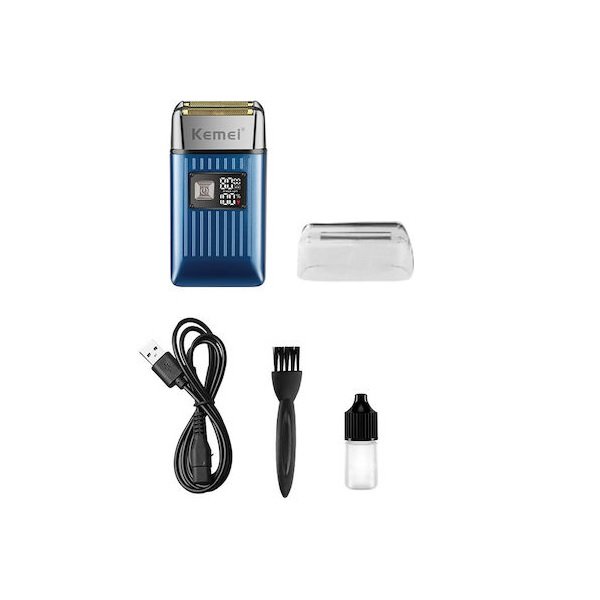 Kemei KM-1112 Ξυριστική Μηχανή Προσώπου Επαναφορτιζόμενη 44701755