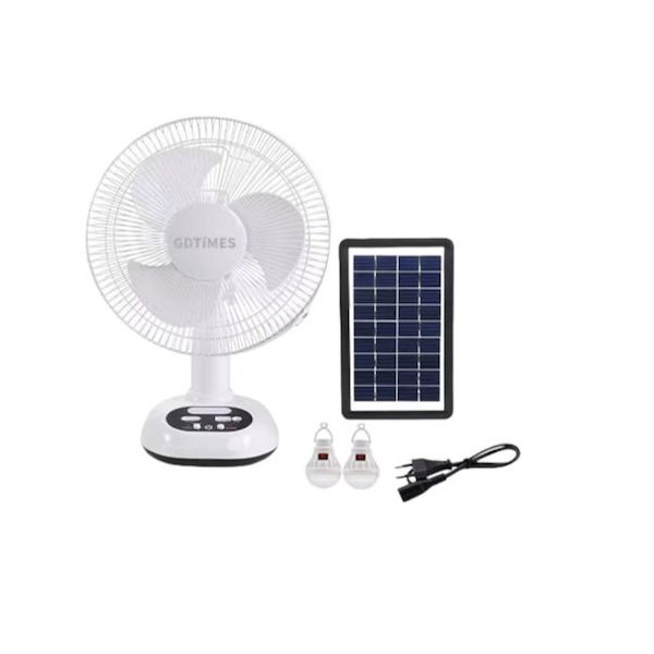 Ηλιακό σύστημα φωτισμού GDTimes GD-8012 με Ανεμιστήρα 12" 42537149