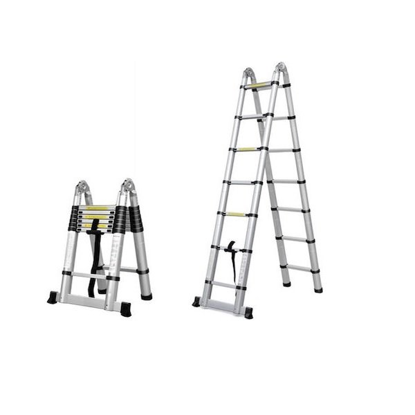 Factory Τηλεσκοπική Σκάλα Αλουμινίου 14 Σκαλιών με Μέγιστο Ύψος 4.4m 25545727