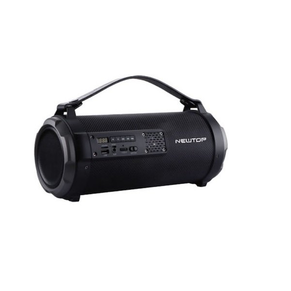 Newtop SP10 Ηχείο Bluetooth 11.5W με Ραδιόφωνο και Διάρκεια Μπαταρίας έως 2 ώρες Μαύρο 32511851