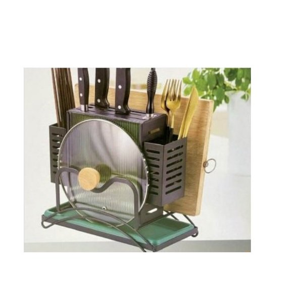 24 Στραγγιστήρι για Μαχαιροπίρουνα Μεταλλικό 30.3x15x26.5cm 50857232