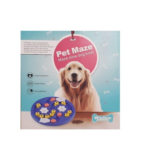 Πλαστικό Μπολ Φαγητού για Σκύλο Slow Feeder 30cm 33846 50218963