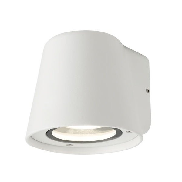 VK Lighting VK/01095/W Επιτοίχιο Σποτ Εξωτερικού Χώρου GU10 σε Λευκό Χρώμα 75169-319997 23212515