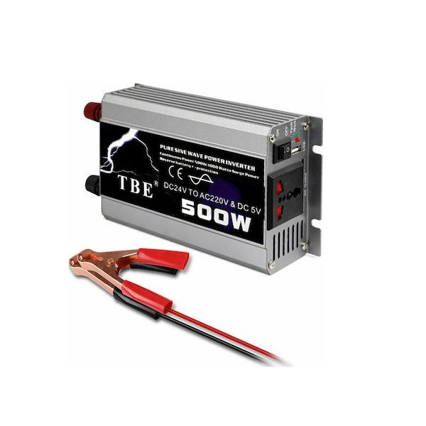 TBE Inverter Καθαρού Ημιτόνου 500W 12V 32204274
