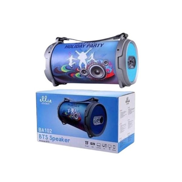 Ellietech Ηχείο Bluetooth Μπλε BA102-B 41034769
