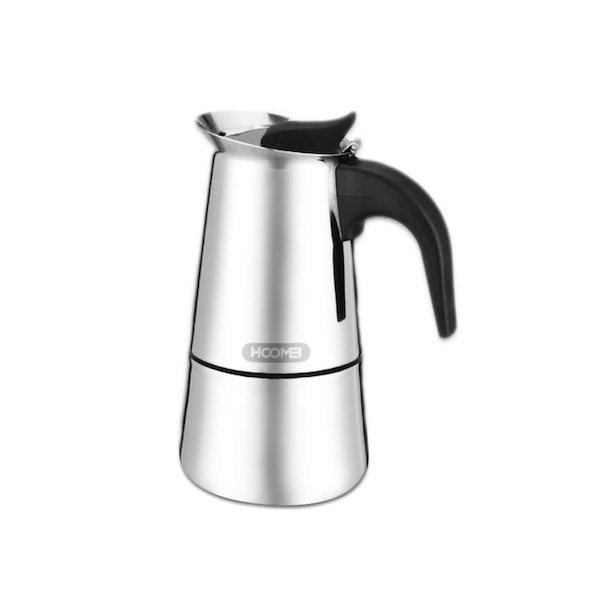 5 Hoomei HM-5708-2T Μπρίκι Espresso Inox Ασημί 49381319