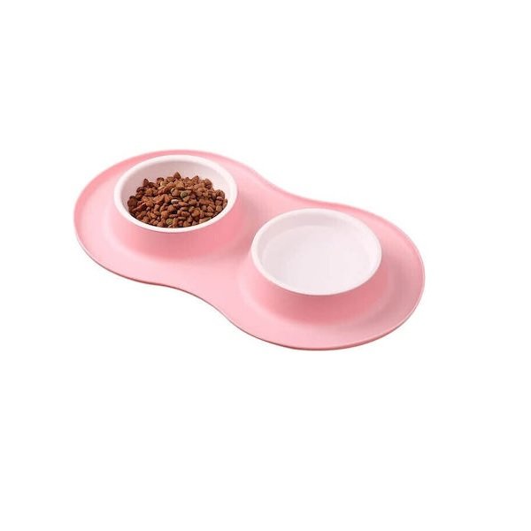 Pet Μπολ για Σκύλο με Βάση, σε Ροζ Xρώμα 48610490