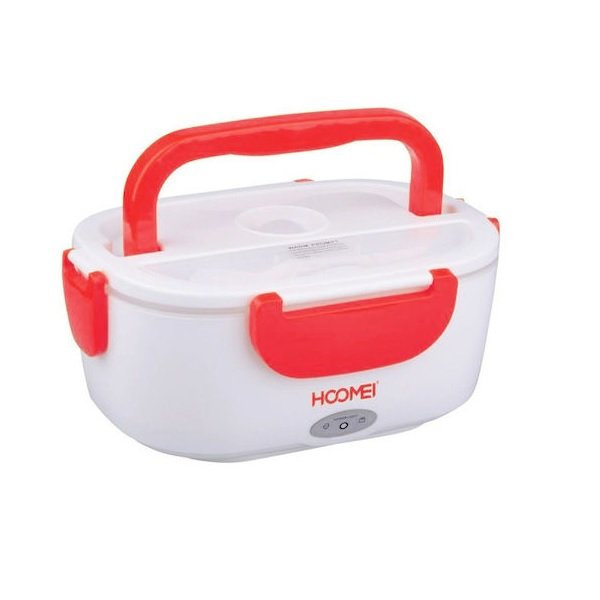 Hoomei HM-5645 Ηλεκτρικό Δοχείο Φαγητού Θερμός Πλαστικό Κόκκινο 1100ml 43564212