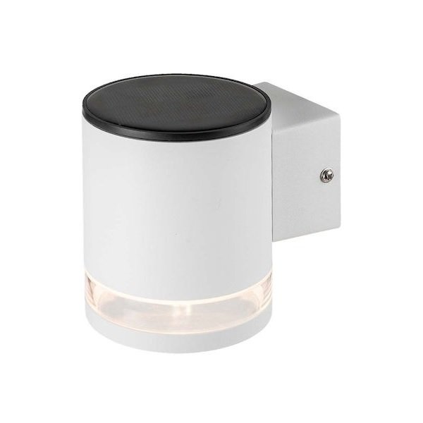 V-TAC Επιτοίχιο Ηλιακό Φωτιστικό 0.55W με Θερμό Λευκό Φως 3000K 23013 44475813