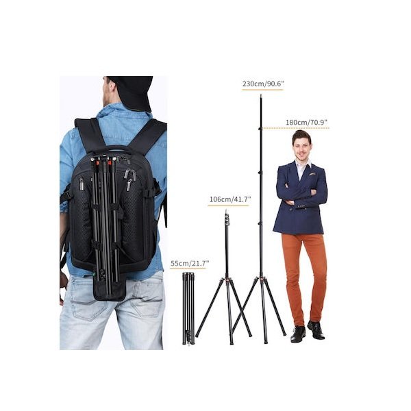 Linco 8806 Zenith 2.1m Aluminium Light Stand Max Load 6kg Τρίποδο - Φωτογραφικό B0BXY85LPQ 50780490