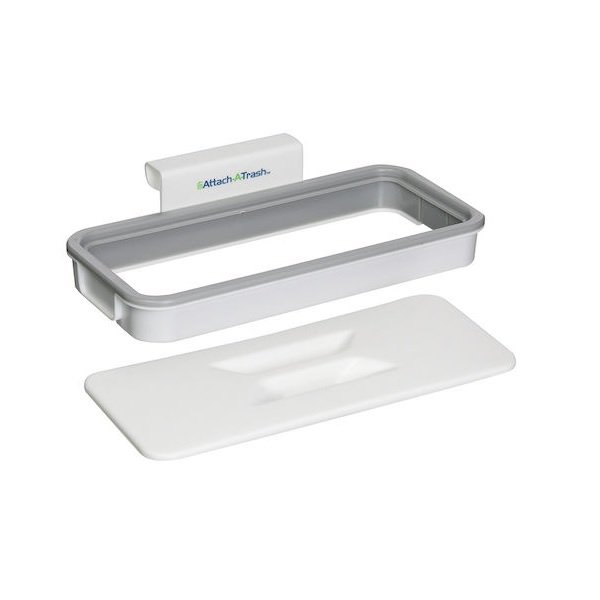 Attach-A-Trash Βάση Στήριξης για Σακούλα Πλαστική σε Λευκό Χρώμα 11.5x24x3cm 23485117