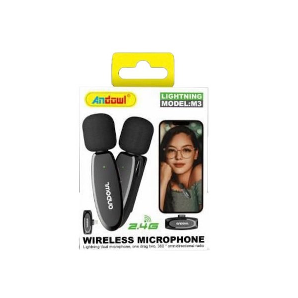 9 Andowl m3 Ασύρματο Μικρόφωνο No.m3 Πέτου 50798597
