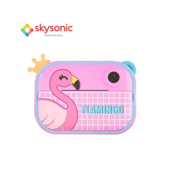 13 Kids Compact Φωτογραφική Μηχανή 12MP με Οθόνη 2.4" Flamingo Ροζ (03864) 40253085