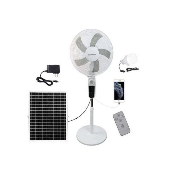 Ανεμιστήρας Ορθοστάτης 20W Διαμέτρου 20cm με Τηλεχειριστήριο KY-HS-228F 54119370