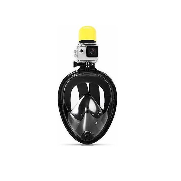 Μάσκα Θαλάσσης Full Face Free Breath L/XL 2068G Black 23666920