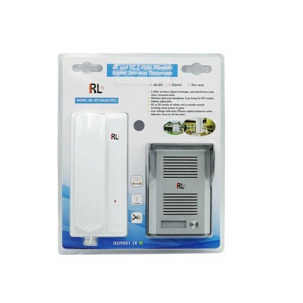 Ασύρματο Σετ Θυροτηλεφώνου με Μπουτονιέρα και Ακουστικό TY-RL-0510A 30627820