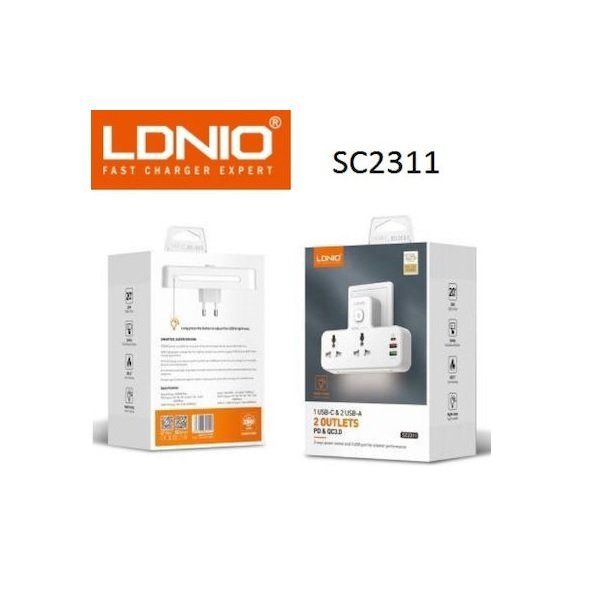 Ldnio Πολύπριζο Λευκό SC2311 51856425