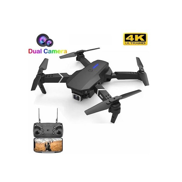 Duqi E88 Pro Drone με 4K Κάμερα και Χειριστήριο, Συμβατό με Smartphone 34340612