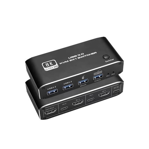 Andowl QZK5 KVM & Data Switch 48218712