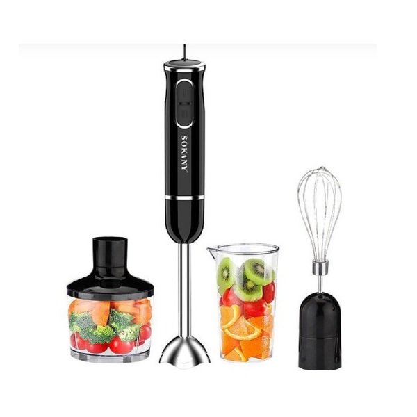 Sokany SK-1721-4 Ραβδομπλέντερ με Ανοξείδωτη Ράβδο 400W Μαύρο 42055917