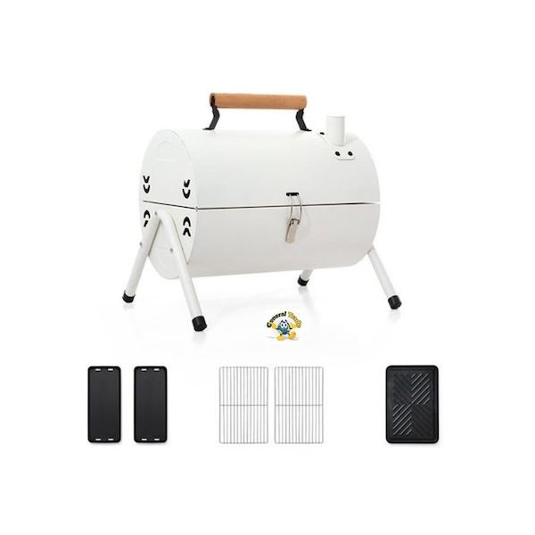 Φορητή Ψησταριά Κάρβουνου με Καπάκι 38x25εκ. Z0095 54790658