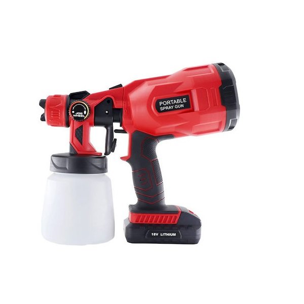 23 CX33 Ηλεκτρικό Πιστόλι Βαφής 18V 1x2Ah με Δοχείο 0.8lt 33559042